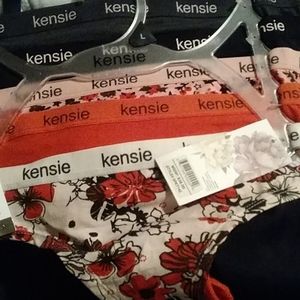 Kensie five pack thong cotton panties
